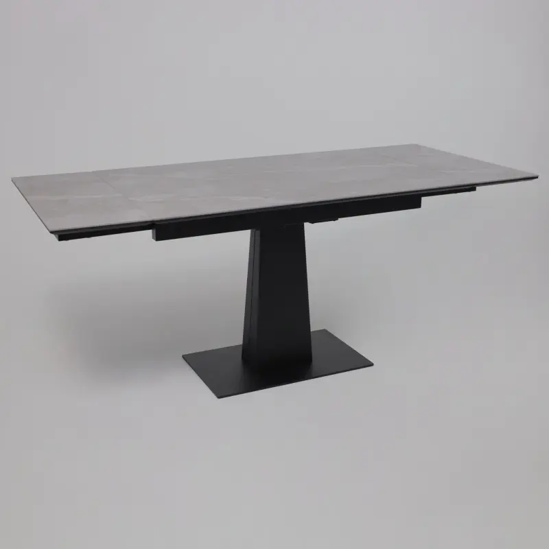 Стол AV 2119, МДФ+керамика, раздвижной 1200 (1800)*800 серый, матовый LARKA GREY/черный_preview_17