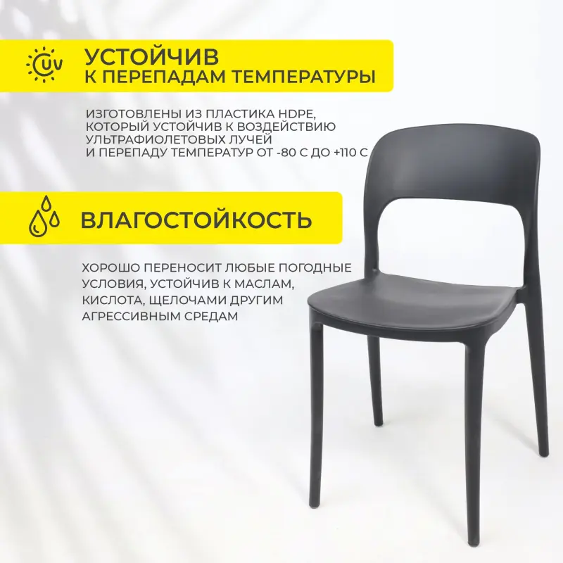 Стул OLAF, чёрный_preview_4