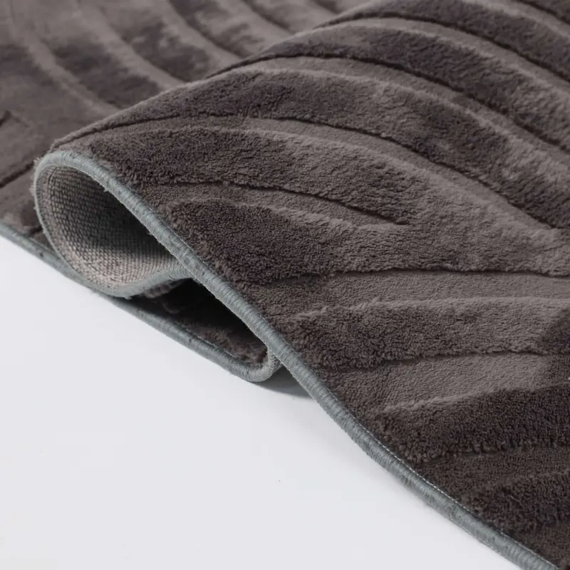Ковер GEOMETRY FAUX FUR, геометрия, темно-серый 160*200см_preview_4