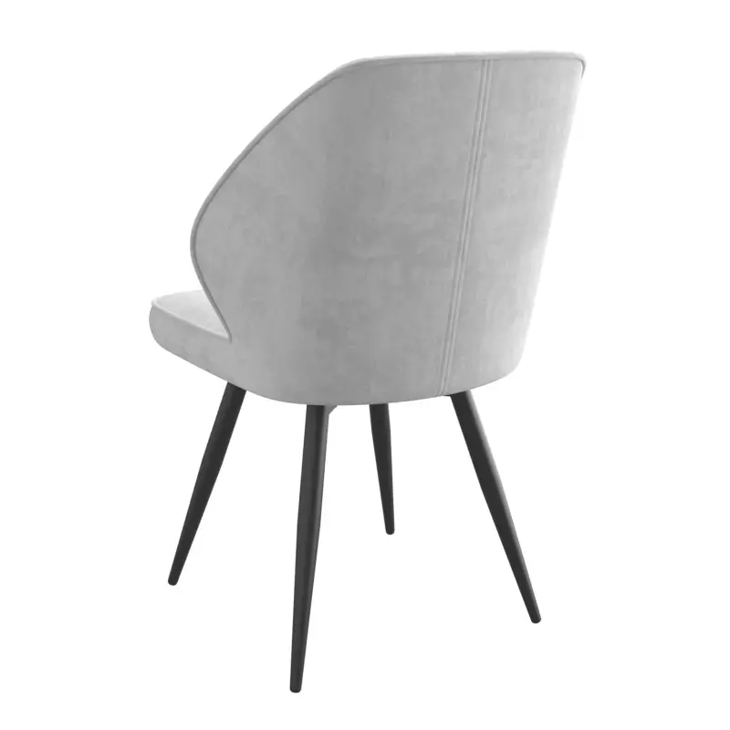 Стул МИШЕЛЬ-360, b20 SILVER LUX\черный_preview_2