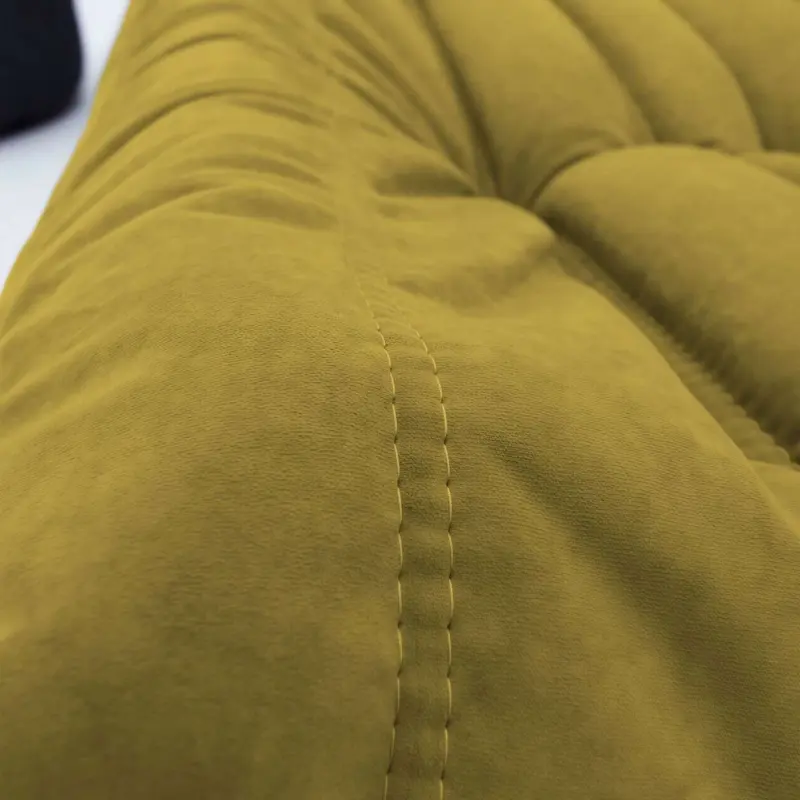 Бескаркасное кресло Француз BeanBag 90*35 / микровелюр, Мимоза_preview_4