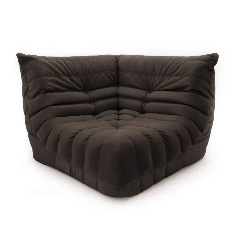 Бескаркасное кресло-угол Француз BeanBag 108*35 / микровелюр, Шоколад фотография