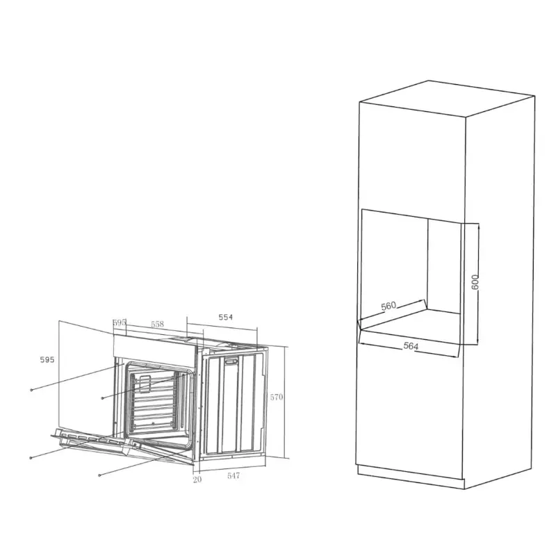 Духовой шкаф Haier HOX-P06HGW_preview_5