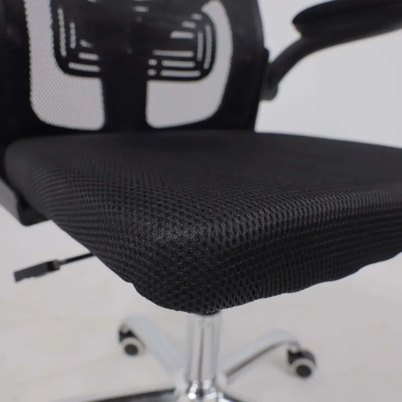 Кресло рабочее, поворотное, MILAN, ткань/сетка, черный_preview_21