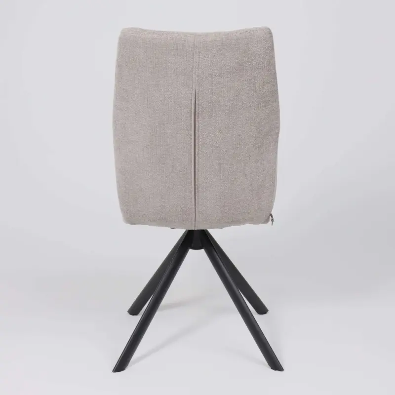 Стул SMART-R 360, g05 GREY BEIGE шенилл LUX - d07 PEARL GREY LUX\черный_preview_8