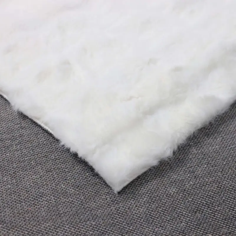 Ковер BUBLE FAUX FUR, белый, 60*110см_preview_5
