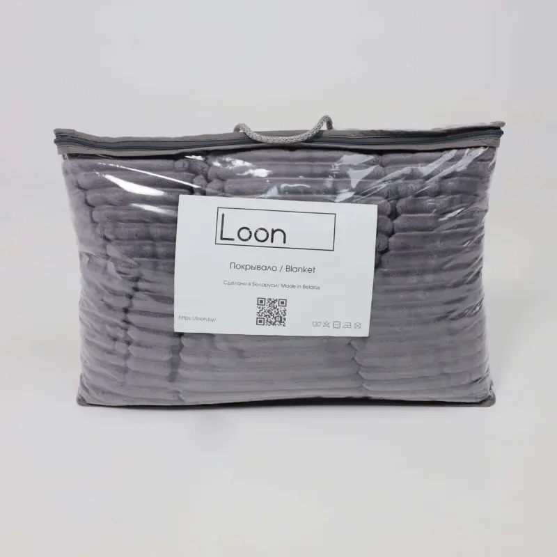 Плед LOON LNZ, 220*200см, серый-2_preview_8