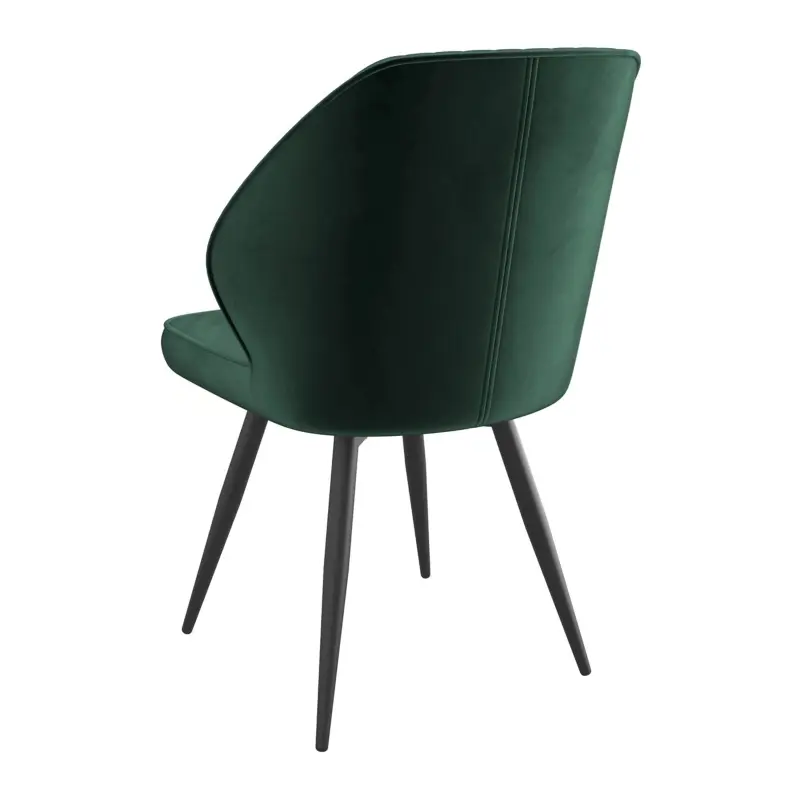 Стул MICHAEL-R1 360, d13 DARK GREEN LUX\черный_preview_2