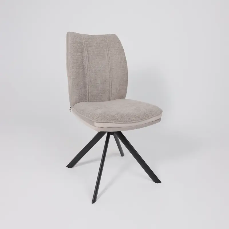 Стул SMART-R 360, g05 GREY BEIGE шенилл LUX - d07 PEARL GREY LUX\черный_preview_13