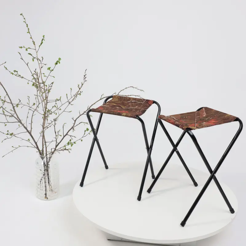 Складной стульчик-табурет без спинки "Пикник-1" с рюкзаком 20 л., 27*30-50cm, черный_preview_2